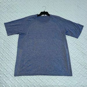 Lululemon Men’s Size XXL Metal Vent Tech Short Sleeve Shirt - Tempest Blue
